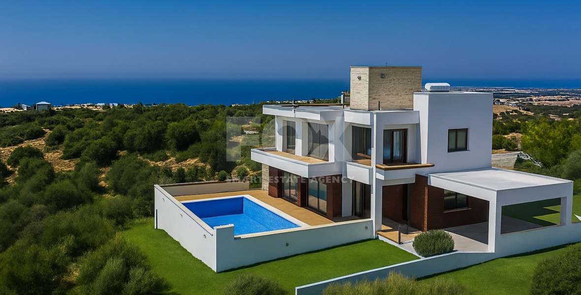 Luxury four bedroom luxury detached villa in  Secret Valley, Kouklia,