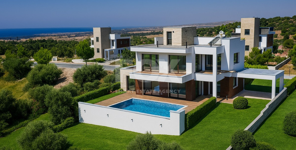 Luxury four bedroom luxury detached villa in  Secret Valley, Kouklia,