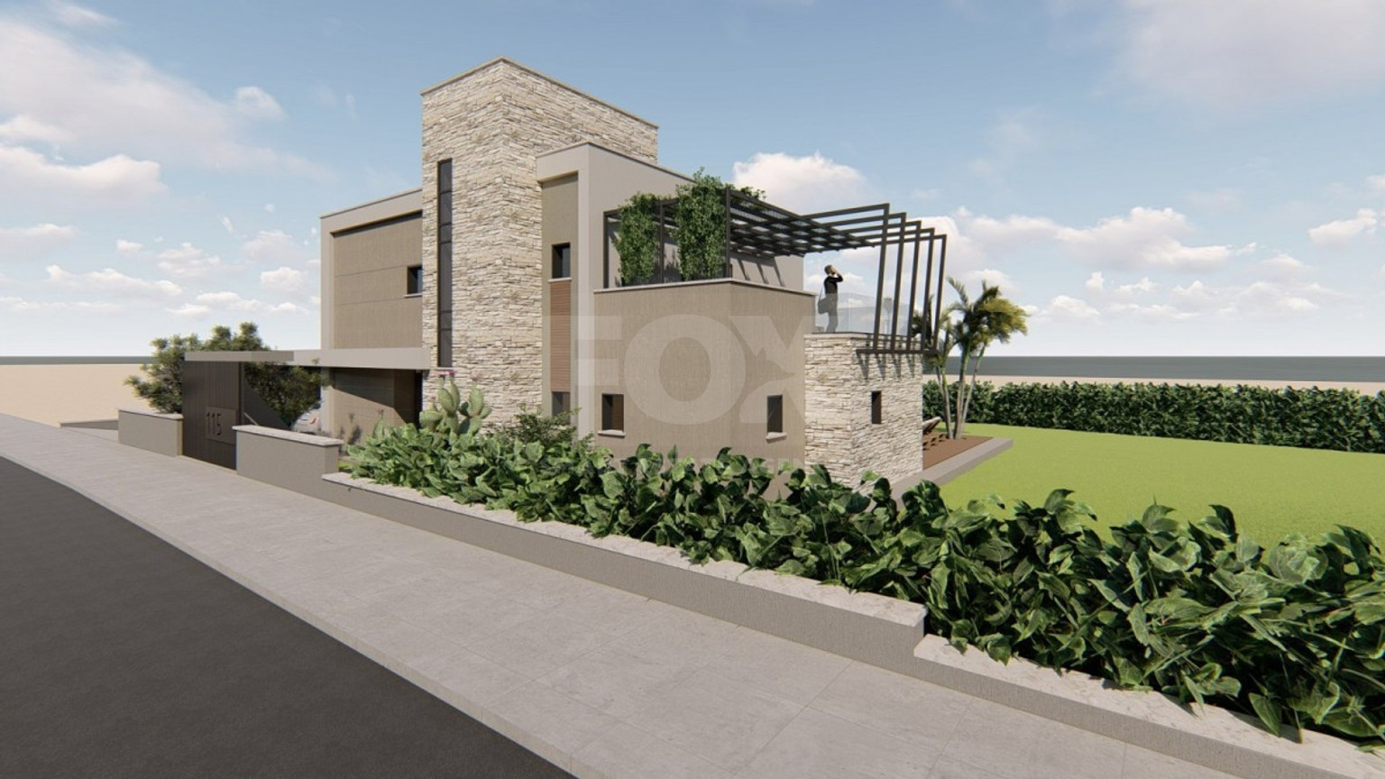 Luxury four bedroom luxury detached villa in  Secret Valley, Kouklia,