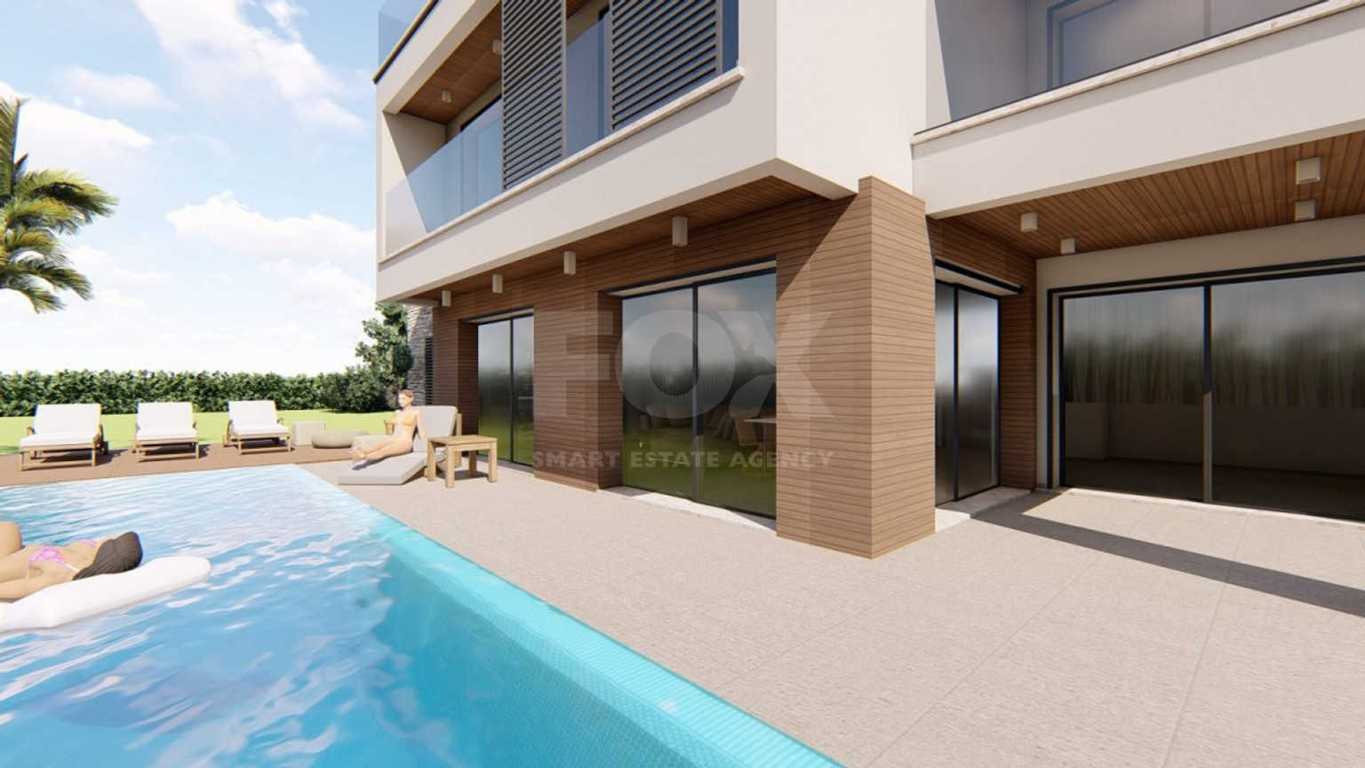 Luxury four bedroom luxury detached villa in  Secret Valley, Kouklia,