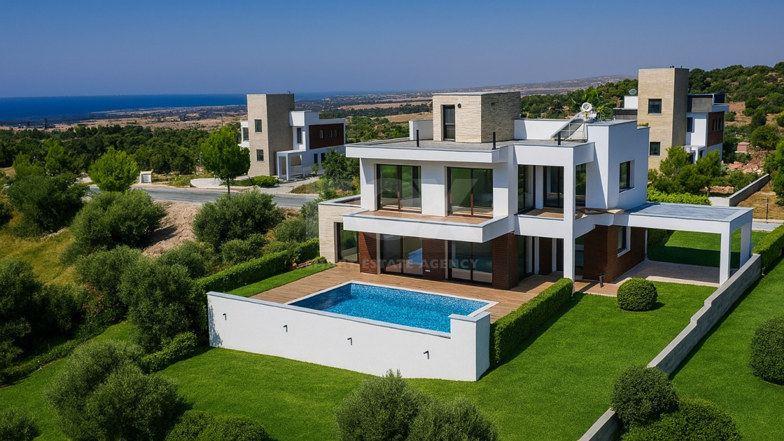 Luxury four bedroom luxury detached villa in  Secret Valley, Kouklia,