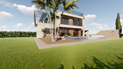 Luxury four bedroom luxury detached villa in  Secret Valley, Kouklia,