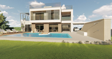 Luxury four bedroom luxury detached villa in  Secret Valley, Kouklia,