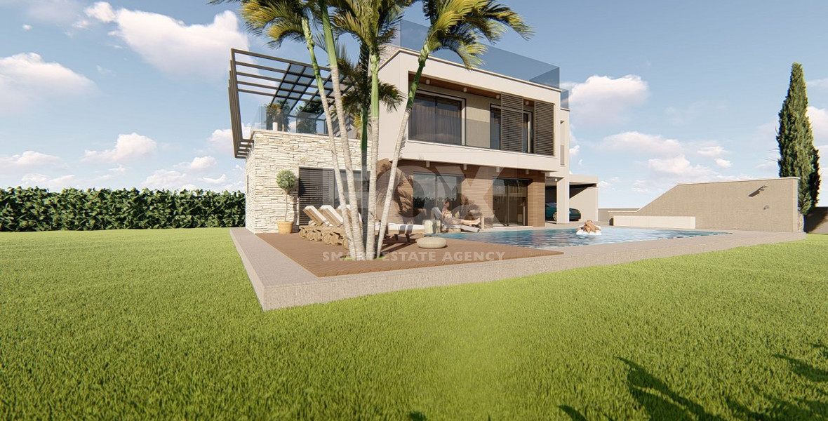 Luxury four bedroom luxury detached villa in  Secret Valley, Kouklia,