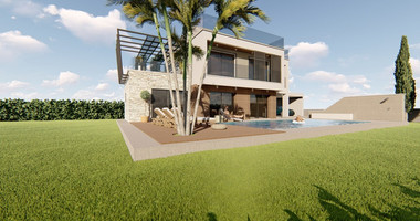 Luxury four bedroom luxury detached villa in  Secret Valley, Kouklia,