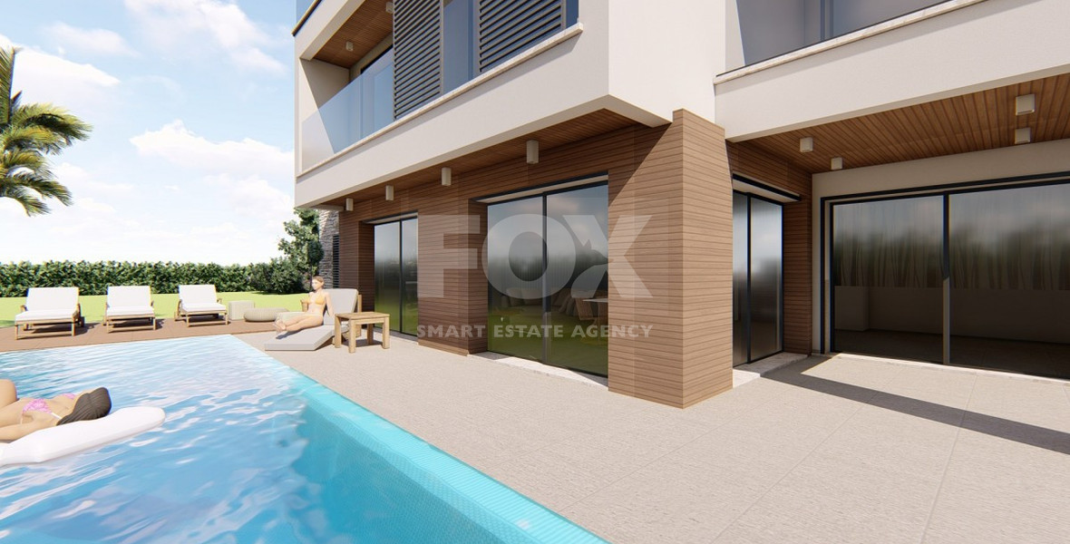 Luxury four bedroom luxury detached villa in  Secret Valley, Kouklia,