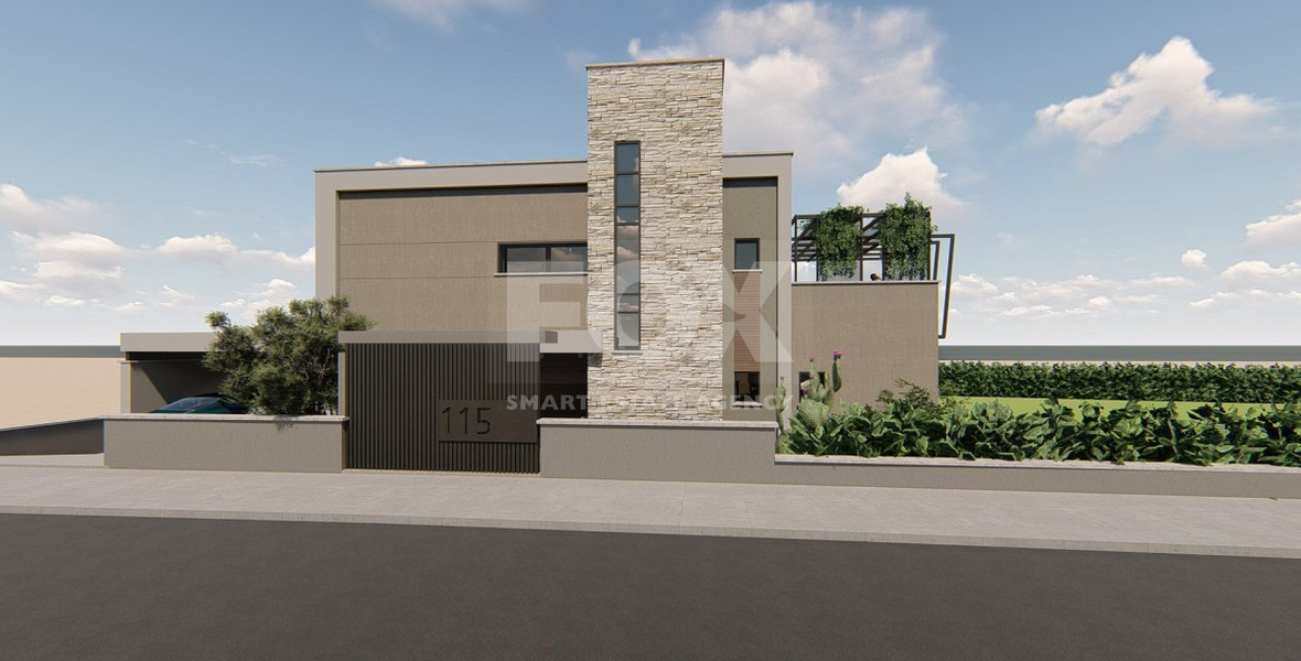 Luxury four bedroom luxury detached villa in  Secret Valley, Kouklia,