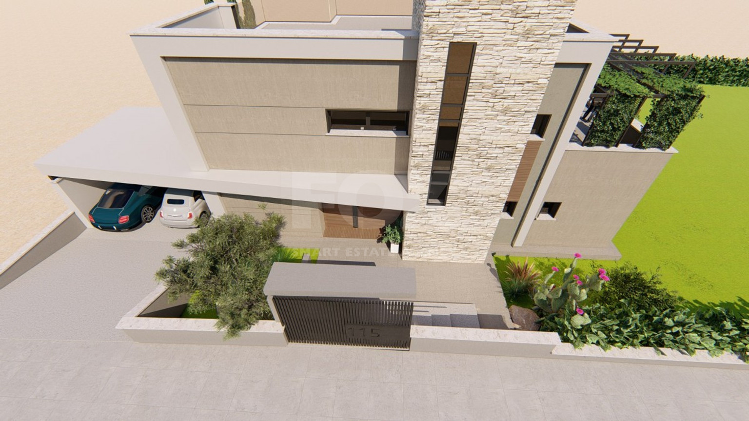 Luxury four bedroom luxury detached villa in  Secret Valley, Kouklia,