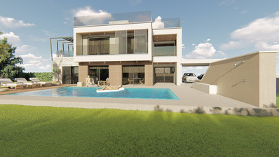 Luxury four bedroom luxury detached villa in  Secret Valley, Kouklia,