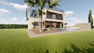 Luxury four bedroom luxury detached villa in  Secret Valley, Kouklia,