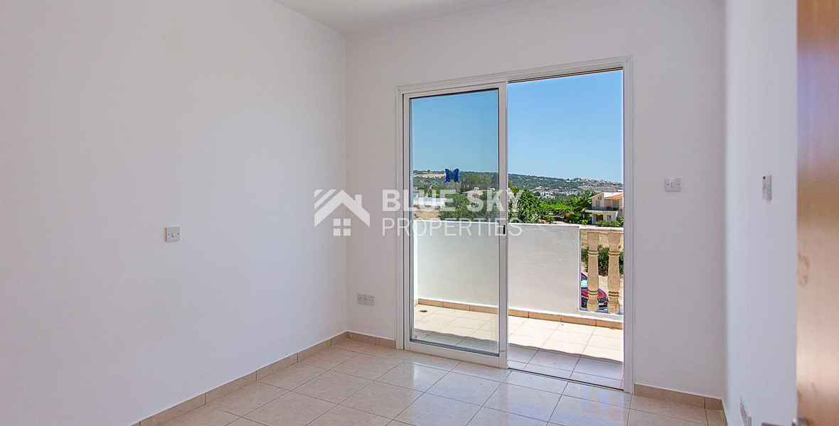 One-bedroom apartment for sale in Tala, Paphos , communal swimming pool, and Title Deed. Ideal for living or investment.