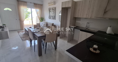 One-Bedroom Apartment for Sale in Mesa Chorio , Paphos with large garden and separate title deed