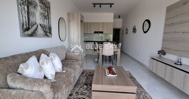 One-Bedroom Apartment for Sale in Mesa Chorio , Paphos with large garden and separate title deed