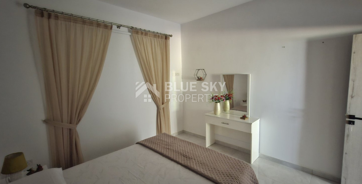 One-Bedroom Apartment for Sale in Mesa Chorio , Paphos with large garden and separate title deed