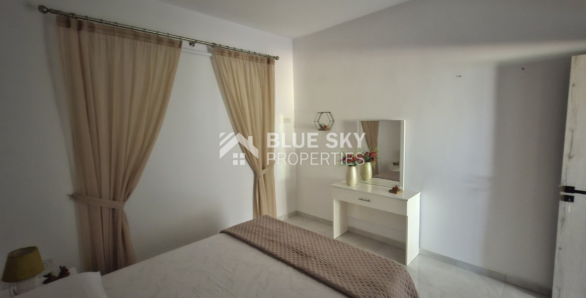 One-Bedroom Apartment for Sale in Mesa Chorio , Paphos with large garden and separate title deed
