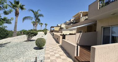 One-Bedroom Apartment for Sale in Mesa Chorio , Paphos with large garden and separate title deed