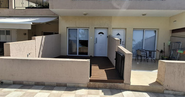 One-Bedroom Apartment for Sale in Mesa Chorio , Paphos with large garden and separate title deed