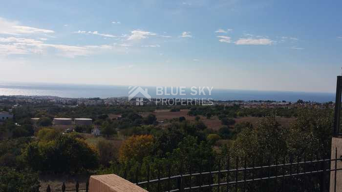 One-Bedroom Apartment for Sale in Mesa Chorio , Paphos with large garden and separate title deed