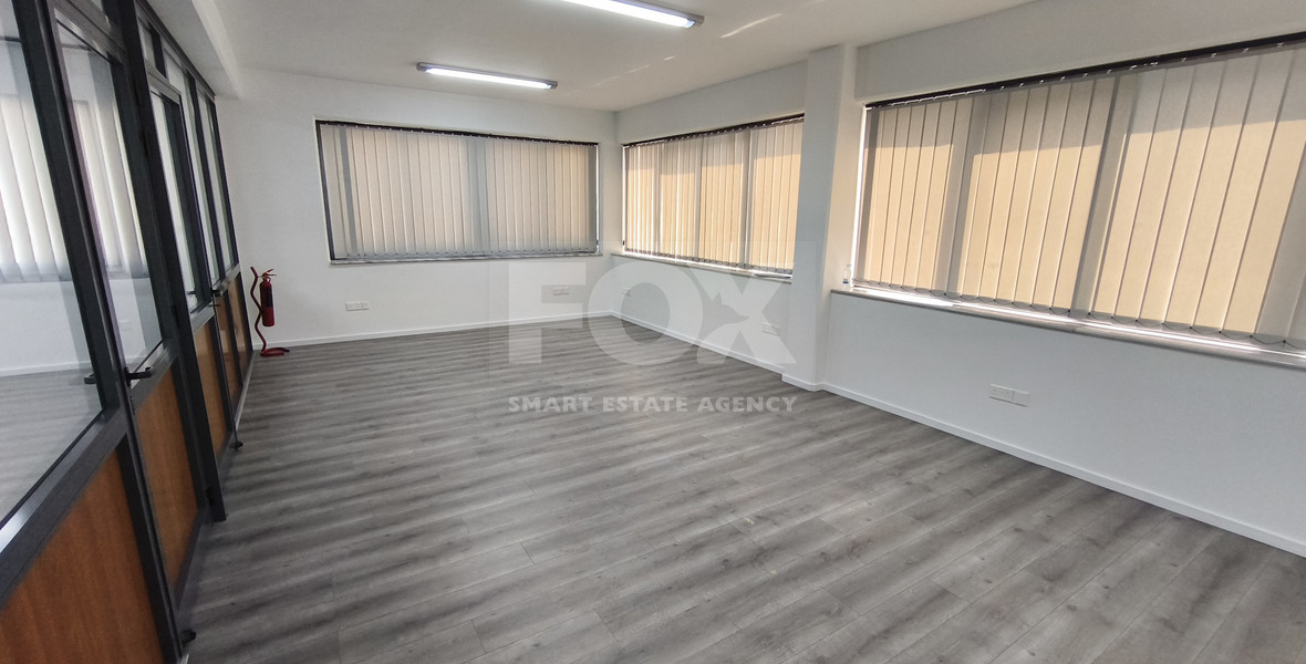 Modern 80m2 Office for Rent in Kato Polemidia