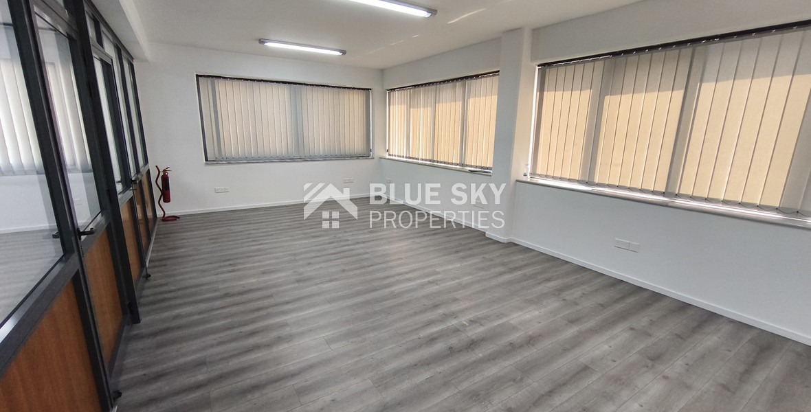 Modern 80m2 Office for Rent in Kato Polemidia