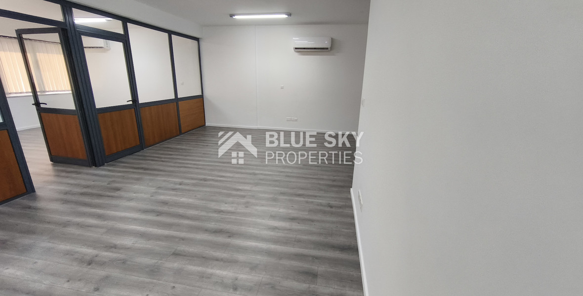 Modern 80m2 Office for Rent in Kato Polemidia