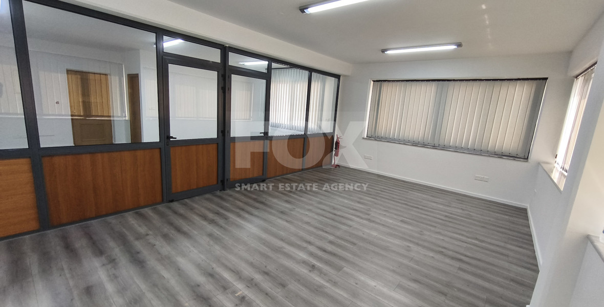 Modern 80m2 Office for Rent in Kato Polemidia
