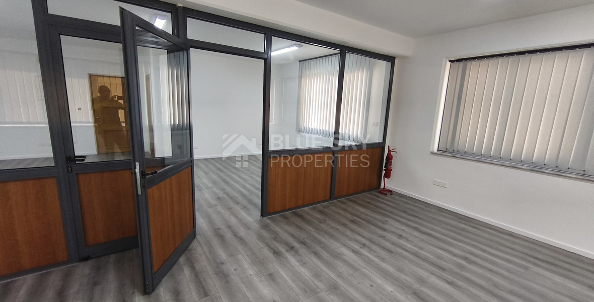Modern 80m2 Office for Rent in Kato Polemidia
