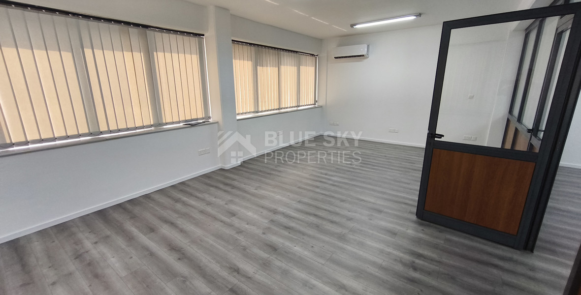 Modern 80m2 Office for Rent in Kato Polemidia