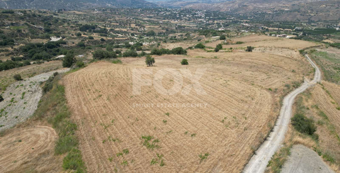 Spacious Field for Sale in Stroumbi, Paphos – Excellent Investment Opportunity