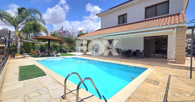 Energy-Efficient Four-Bedroom House for Rent in Souni, Limassol | Solar Panels & Private Swimming Pool