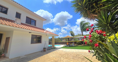 Energy-Efficient Four-Bedroom House for Rent in Souni, Limassol | Solar Panels & Private Swimming Pool