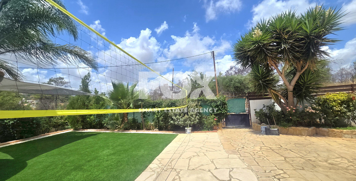 Energy-Efficient Four-Bedroom House for Rent in Souni, Limassol | Solar Panels & Private Swimming Pool