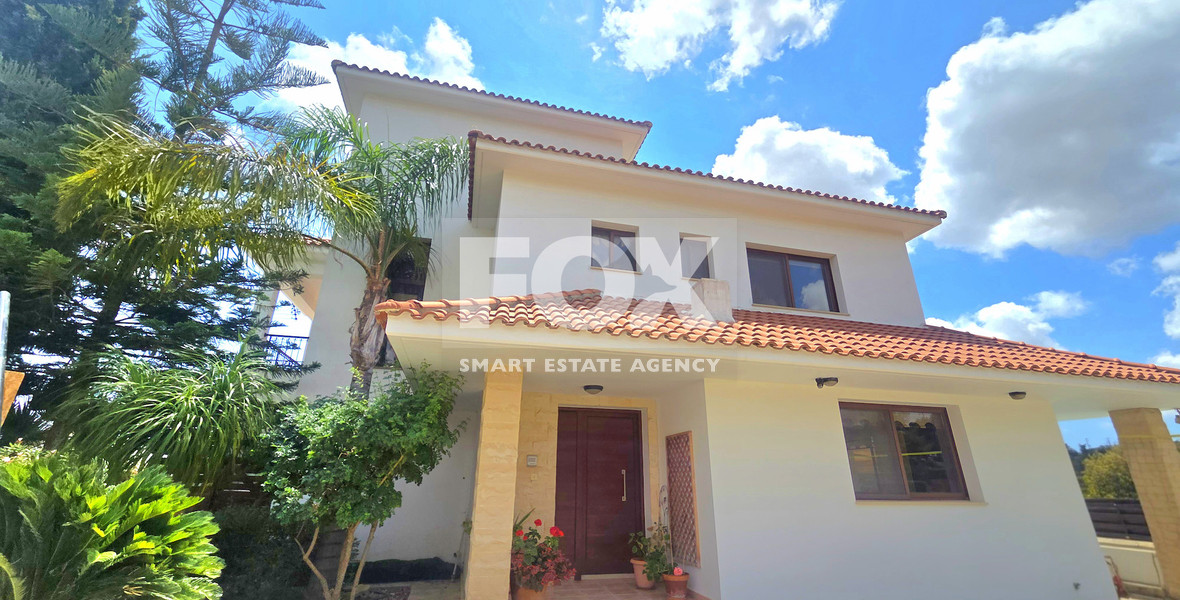 Energy-Efficient Four-Bedroom House for Rent in Souni, Limassol | Solar Panels & Private Swimming Pool