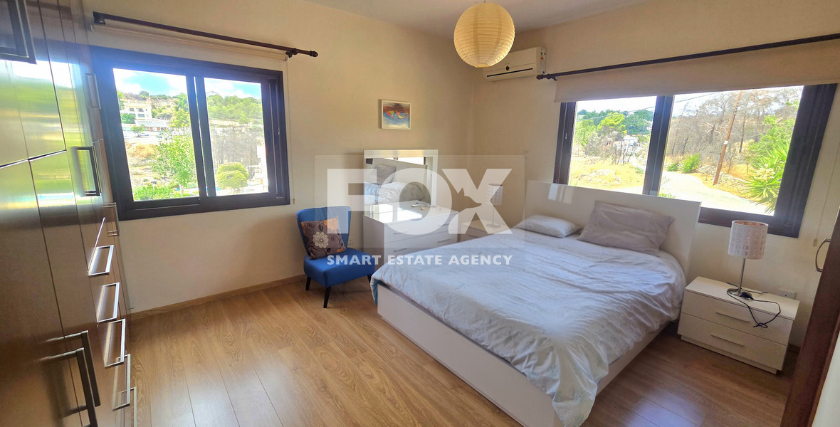Energy-Efficient Four-Bedroom House for Rent in Souni, Limassol | Solar Panels & Private Swimming Pool