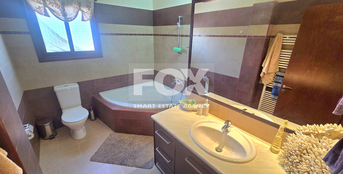 Energy-Efficient Four-Bedroom House for Rent in Souni, Limassol | Solar Panels & Private Swimming Pool