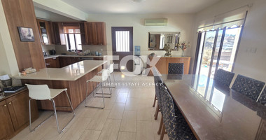Energy-Efficient Four-Bedroom House for Rent in Souni, Limassol | Solar Panels & Private Swimming Pool