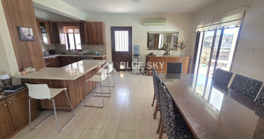 Energy-Efficient Four-Bedroom House for Rent in Souni, Limassol | Solar Panels & Private Swimming Pool