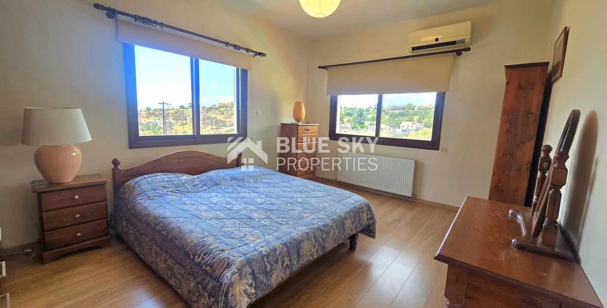 Energy-Efficient Four-Bedroom House for Rent in Souni, Limassol | Solar Panels & Private Swimming Pool