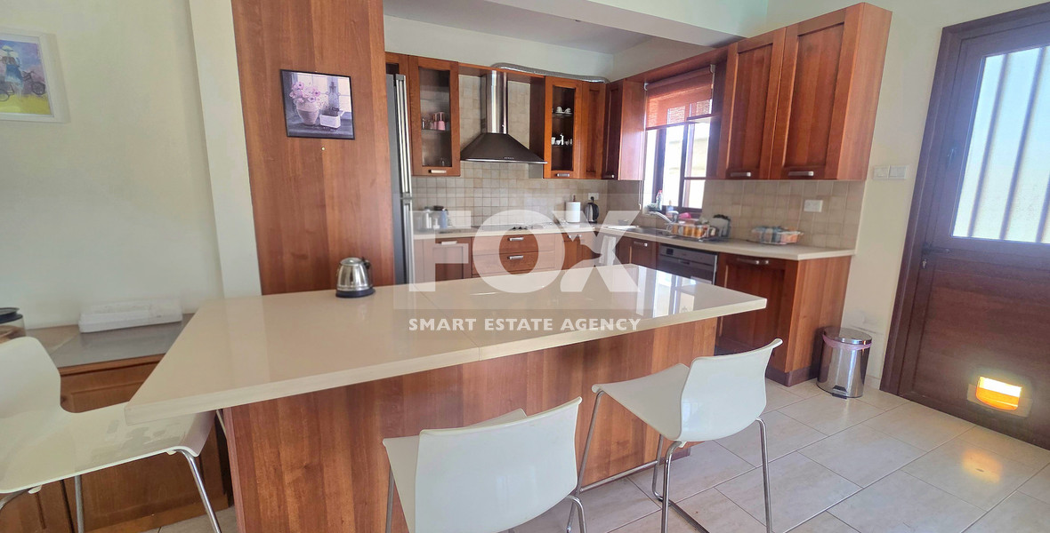 Energy-Efficient Four-Bedroom House for Rent in Souni, Limassol | Solar Panels & Private Swimming Pool