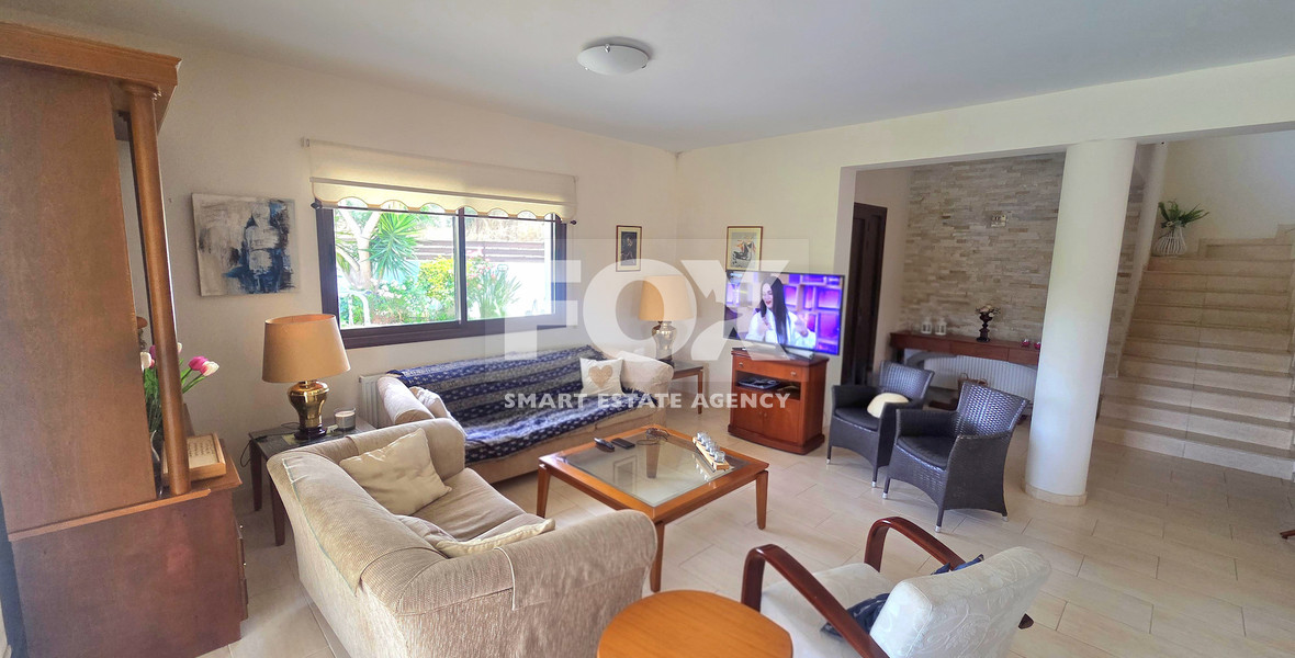 Energy-Efficient Four-Bedroom House for Rent in Souni, Limassol | Solar Panels & Private Swimming Pool