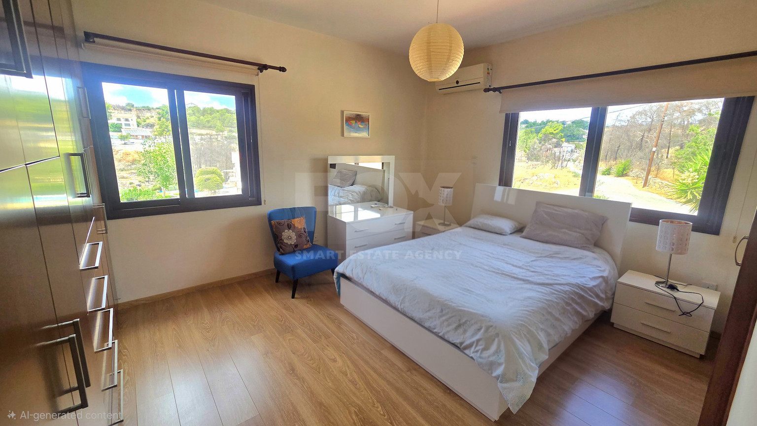 Energy-Efficient Four-Bedroom House for Rent in Souni, Limassol | Solar Panels & Private Swimming Pool