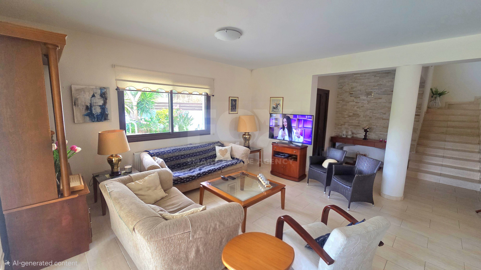 Energy-Efficient Four-Bedroom House for Rent in Souni, Limassol | Solar Panels & Private Swimming Pool