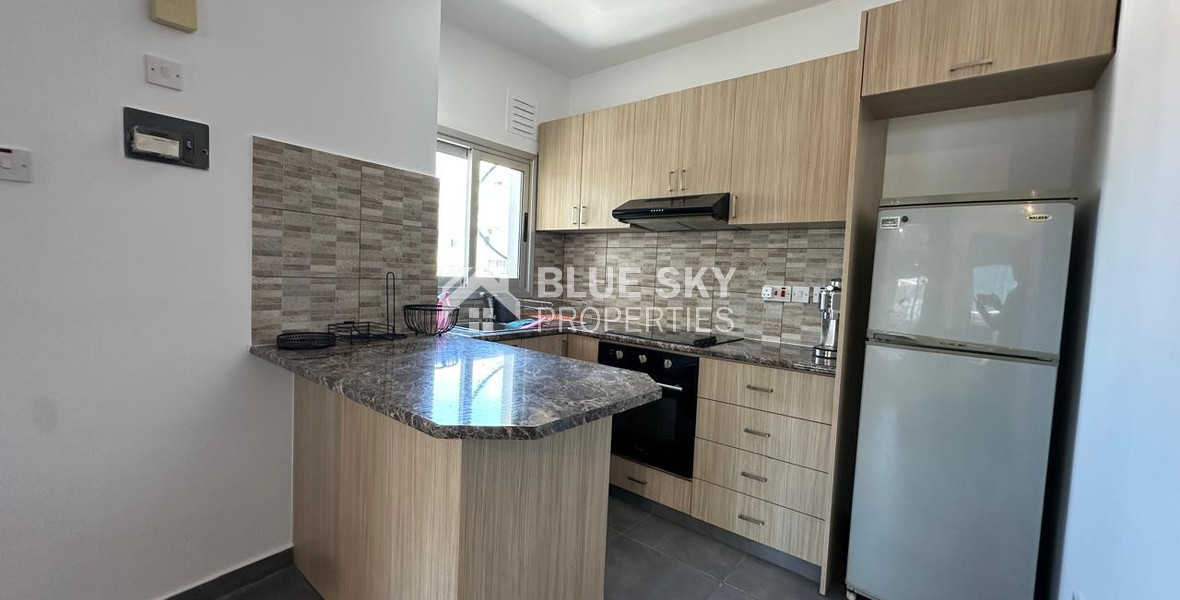 Renovated One-Bedroom Apartment for Rent | Agia Trias, Limassol | Walking Distance to the Beach