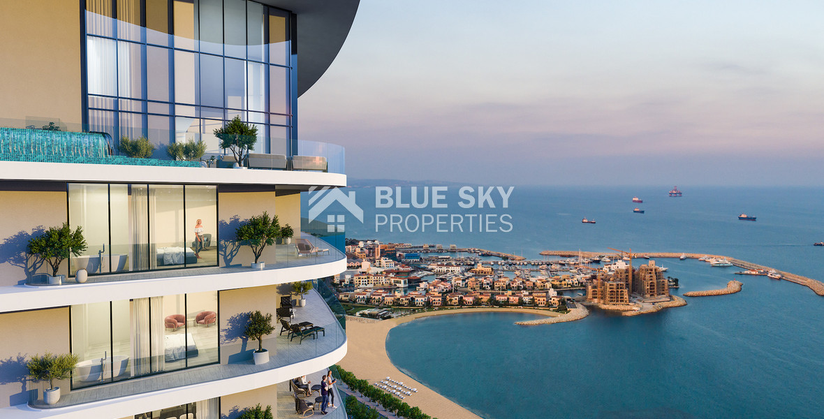 Luxury Coastal Apartment with Five-Star Amenities in Limassol – Spacious Four-Bedroom Residence for sale close to Limassol Marina