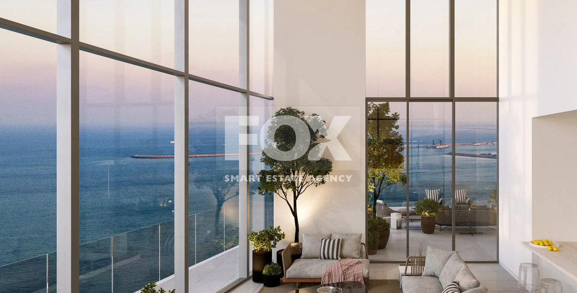 Luxury Coastal Apartment with Five-Star Amenities in Limassol – Spacious Four-Bedroom Residence for sale close to Limassol Marina