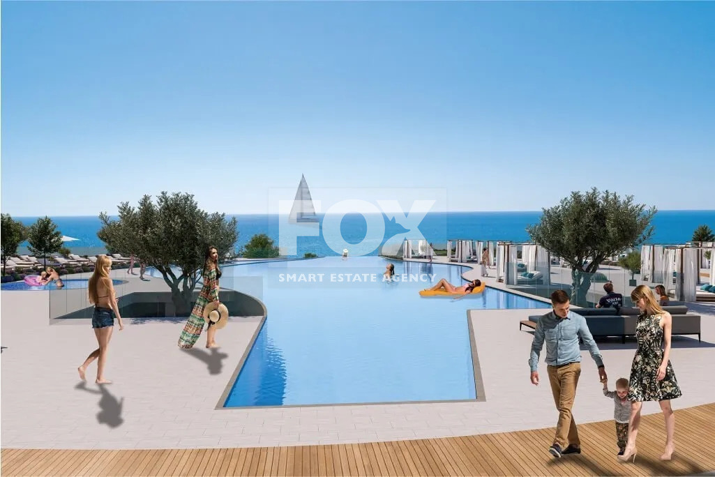 Mediterranean Sea View  3 Bedroom Apartment For Sale with Five-Star Amenities in Limassol Marina