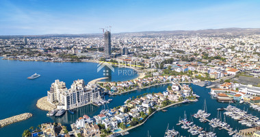 Mediterranean Sea View  3 Bedroom Apartment For Sale with Five-Star Amenities in Limassol Marina
