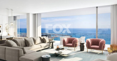 Mediterranean Sea View  3 Bedroom Apartment For Sale with Five-Star Amenities in Limassol Marina