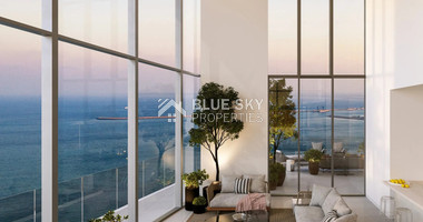 Mediterranean Sea View  3 Bedroom Apartment For Sale with Five-Star Amenities in Limassol Marina