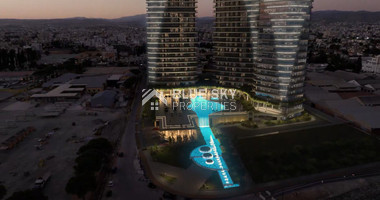 Mediterranean Sea View  3 Bedroom Apartment For Sale with Five-Star Amenities in Limassol Marina